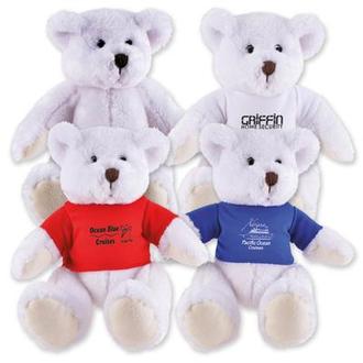 Frosty Plush Teddy Bear (STOCK)