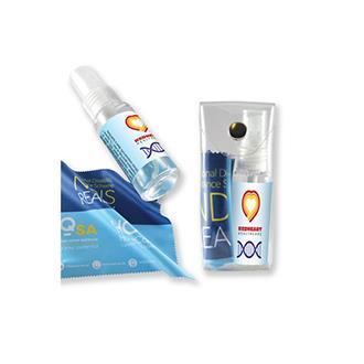 Microfibre Lens Cloth & Cleaning Solution in PVC Pouch