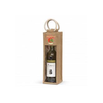 Serena Jute Wine Carrier