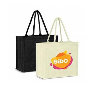 Modena Jute Tote Bag - Colour Match