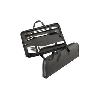 3 Piece Stainless Steel BBQ Set