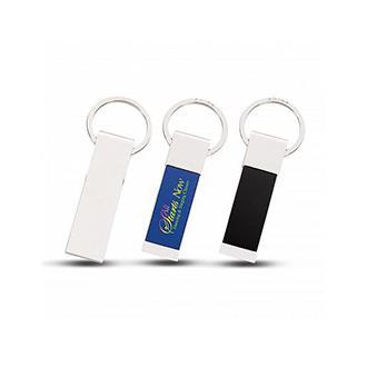 Two Tone Rectangle Key Tag