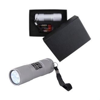 The Tube Silver Aluminium LED Torch