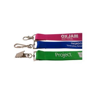 15mm Budget Lanyard Polyester