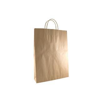 Medium Standard Brown Kraft Paper Bag Printed