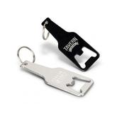 Beverage Bottle Opener Key Ring