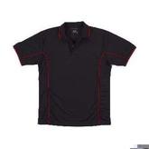 PODIUM KIDS S/S PIPING POLO