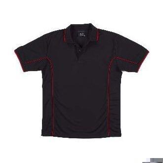 PODIUM KIDS S/S PIPING POLO