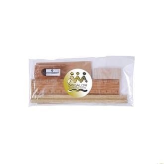 Bamboo Stationery Set in Cello Bag