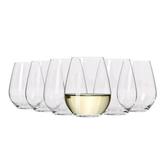 Krosno Vinoteca Stemless White Wine Glass - 400ml