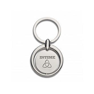 Circular Metal Key Ring