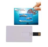 Credit Card Flash Drive on Custom Backing Card