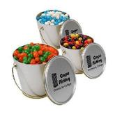 Corporate Colour Jelly Beans In Tin Buckets