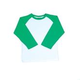 Ladies 3/4 sleeve raglan tee