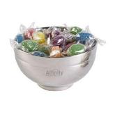 Assorted Colour Fiesta Fruits In Stainless Steel Bowl