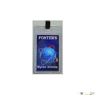 Conference Name Tag Holder / Badge Holder - Fully Produced