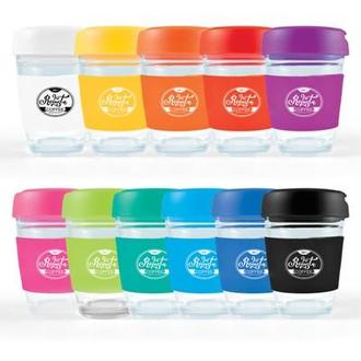 Vienna Glass Coffee Cup / Flip Lid
