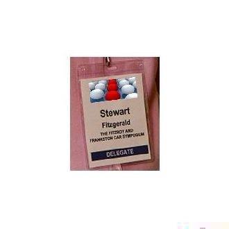 Conference Name Tag Holder / Badge Holder - Fully Produced