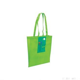 Slip Compartment V-Shaped Tote