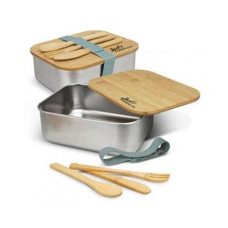 Stainless Steel Bamboo Lunch Box