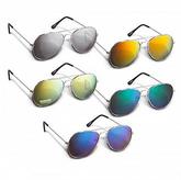 Aviator Sunglasses - Colour Mirror