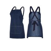 Cross Back 65x71 BIB Denim Apron (Without Strap)