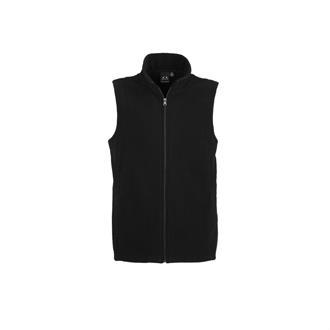 Mens Plain Poly Fleece Vest