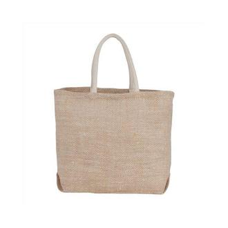 Herringbone Jute Tote