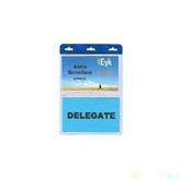 Conference Name Tag Holder / Badge Holder - Fully Produced