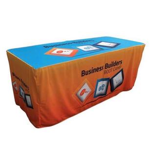 Sublimated Custom Print Table Cloth Square Fit INDENT
