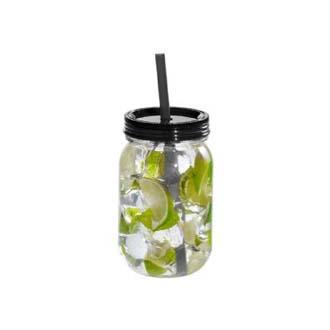 Binx Mason Jar in Black