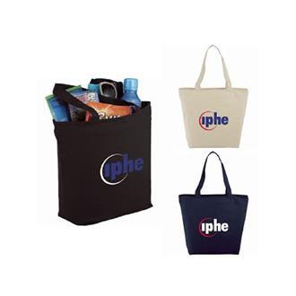 The Maine Zippered Cotton Tote
