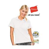 Hanes Women's Heavyweight Polo