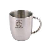 Stainless Steel Double Wall Curved Mug