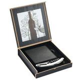 Belgio Coasters and Wine Opener Set