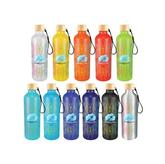 Gelato Aluminium Drink Bottle with Bamboo Lid