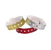 Sparkle Plastic Wristbands