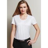 Deco Ladies Pleat Top