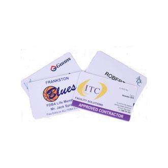 Deluxe Membership Loyalty Card with Numbers or Barcodes