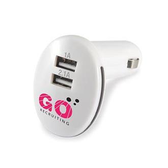 Monza Dual USB Outlet Car Charger