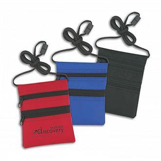 Cord Wallet Badge and ID Holder