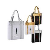 Metallic Non-Woven Shopper Tote