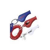 Whistle Coil Key Chain