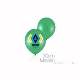 Metallic 30cm Balloons - 4 ink colours front