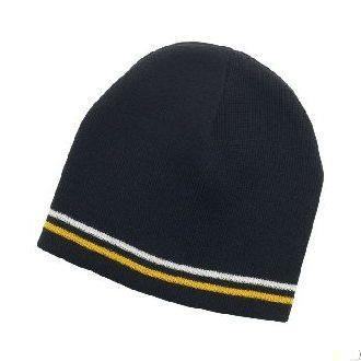 Double Stripe Acrylic Beanie