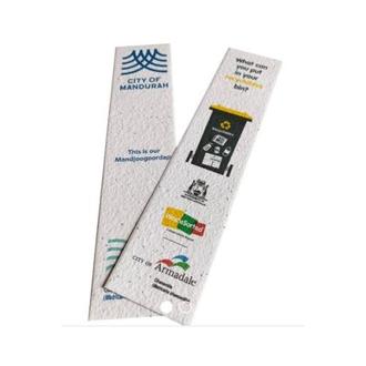Seed Paper Bookmark