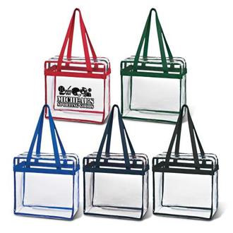 Clear Tote With Zipper