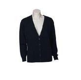 Ladies Button Through Woolmix Cardigan