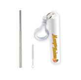 Telescopic Reusable Stainless Steel Straw In Tube