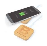 Arc Bamboo Square Wireless Charger